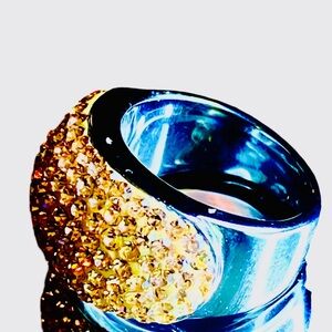 Preciosa Brilliant Peach Ring! 6.5